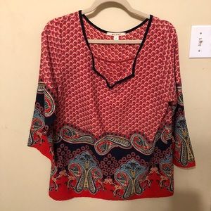 Patterned blouse